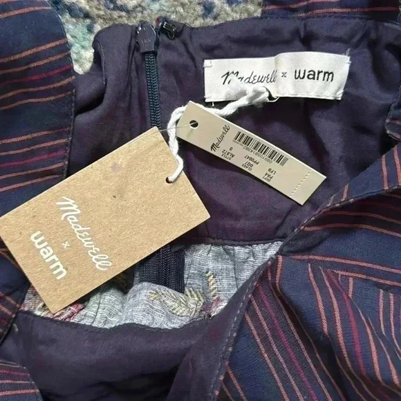 Madewell x Warm Print-Mix Jumpsuit in Honolulu Hibiscus 🌺 sold out NWT 0 - Picture 6 of 8